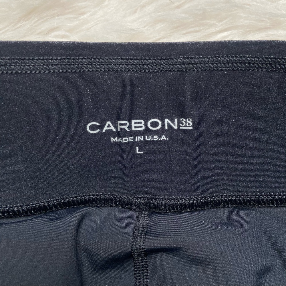 CARBON38 Regular Rise Leggings Takara Shine Black - Picture 6 of 11